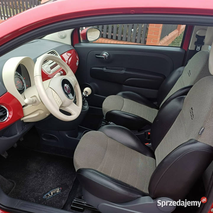 Fiat 500 500C 09 85 Parktronic I 2007 manualna wielkopolskie Suchorzew