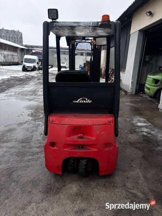 Elektryczny wózek widłowy Linde E14 warmińsko-mazurskie Olsztyn