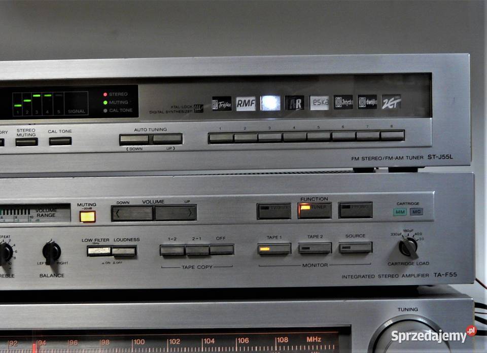Wzmacniacz SONY TAF55 tuner STJ55L serwisie