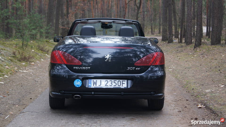 Peugeot 307 CC 2006 20 HDI zmieniarka CD Warszawa sprzedam