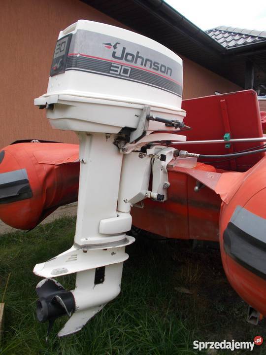 SILNIK SPALINOWY ZABURTOWY JOHNSON 30 2T Rok produkcji 2000 Wrocław sprzedam