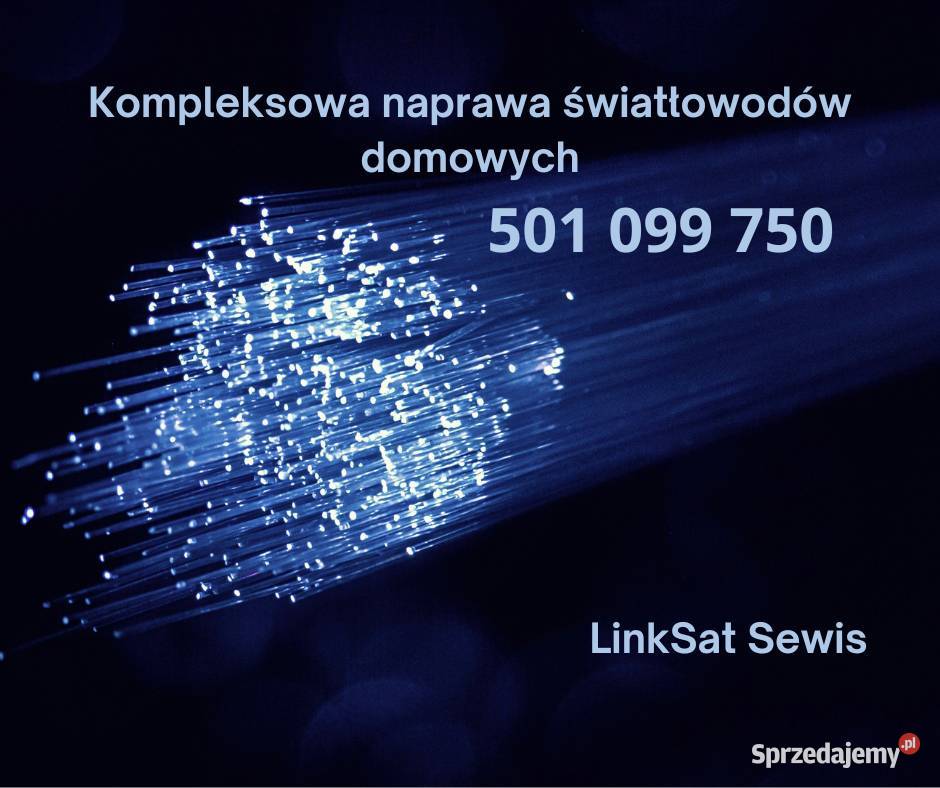 Spawanie światłowodów Kraków naprawa