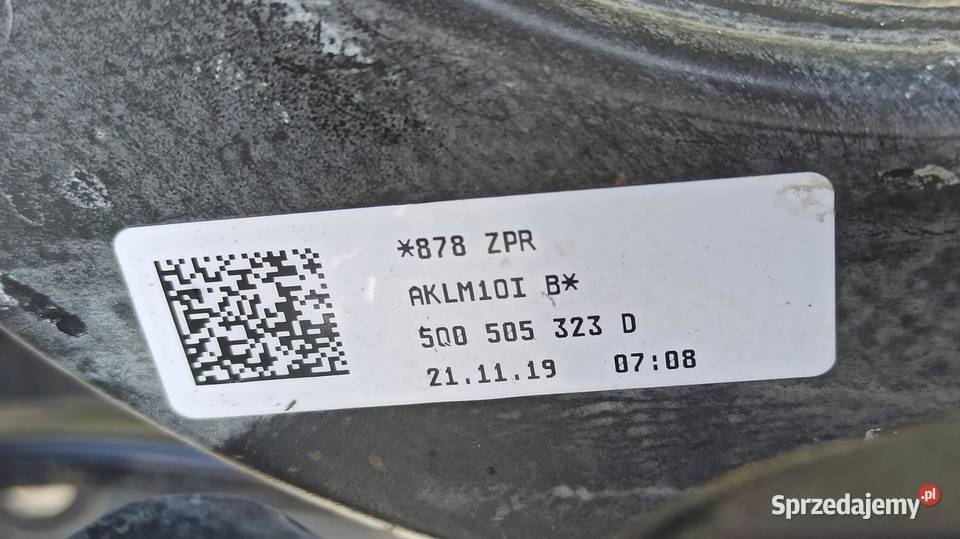 AUDI Q3 83A ZAWIESZENIE BELKA TYŁ 3Q0505235AC osobowe