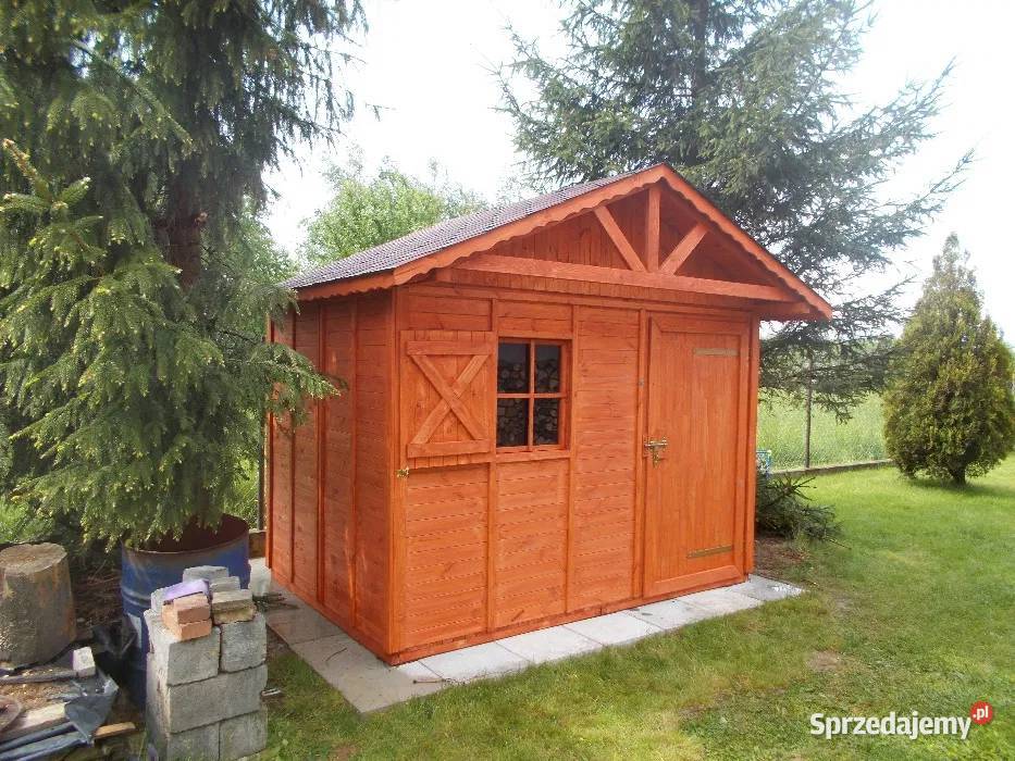 Domek narzędziowy 3x2 ogrodowy drewniany dach Parzymiechy sprzedam