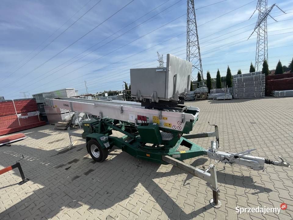 Winda dekarska na przyczepie drabina PAUS ASA 30 Rok produkcji 1999 sprzedam
