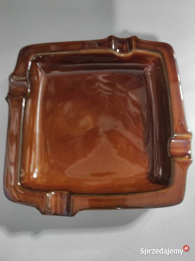 Popielnica duża porcelit PRL Pozostałe sprzedam