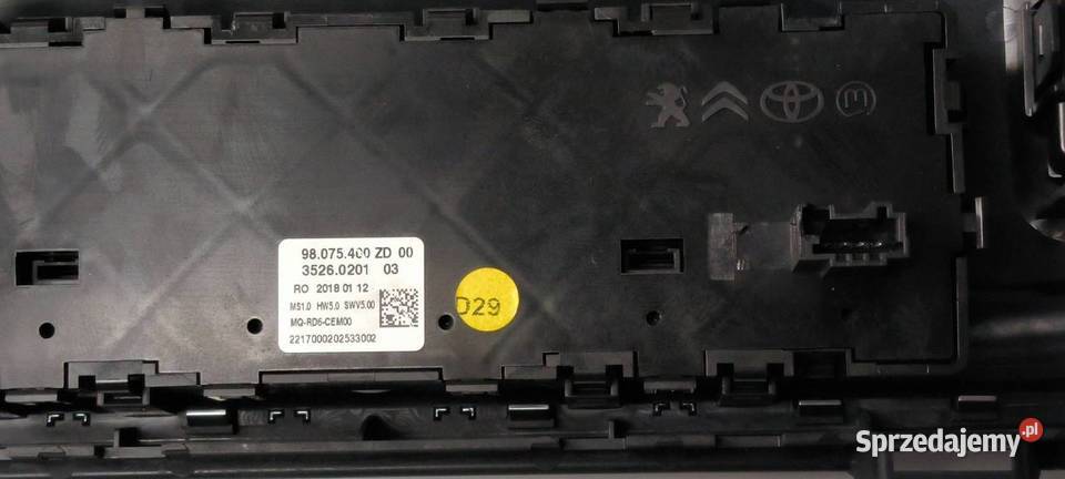 PANEL TOYOTA PROACE II 98075400ZD kujawsko-pomorskie