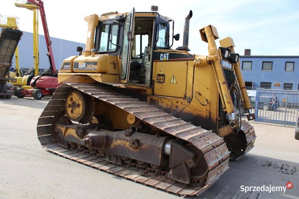 Spychacz spych Caterpillar D6R LGP Warszawa