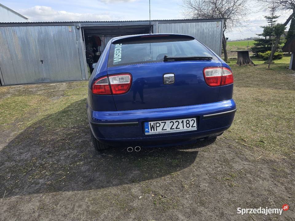 Seat leon 18 20v LPG OC Przeglad 1781cm3 Ciechanów