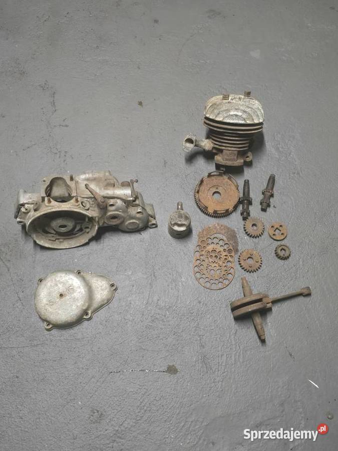 Sachs 98 części silnik zabytkowy na kopke Bolszewo