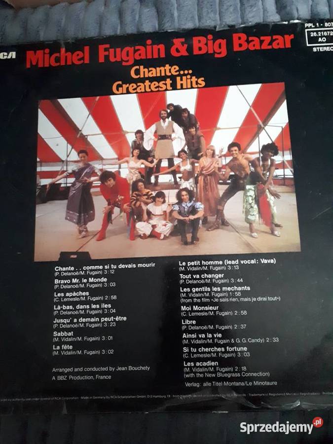 Michael Fugain Big Bazar Greatest Hits Płyty i kasety Pruszków