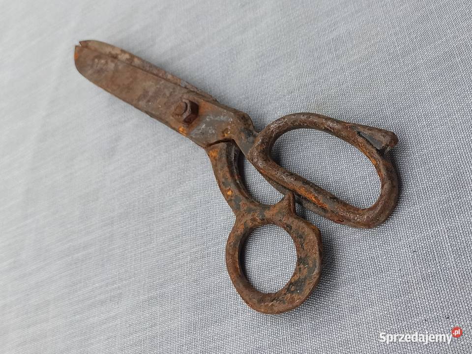 Stare nożyce krawieckie