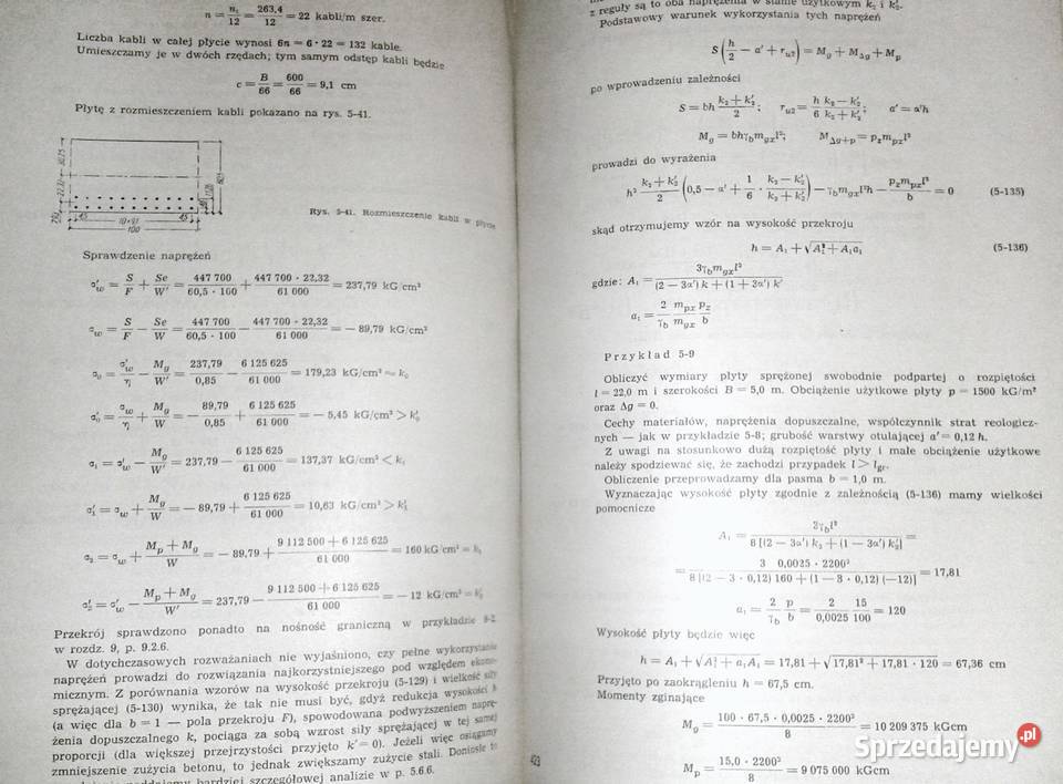 Budownictwo betonowe Konstrukcje sprężone Tom 3 lubelskie Chełm