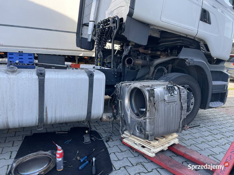 Truck DPF euro 6 czyszczenie filtrów bez użycia Usługi motoryzacyjne Rabka-Zdrój