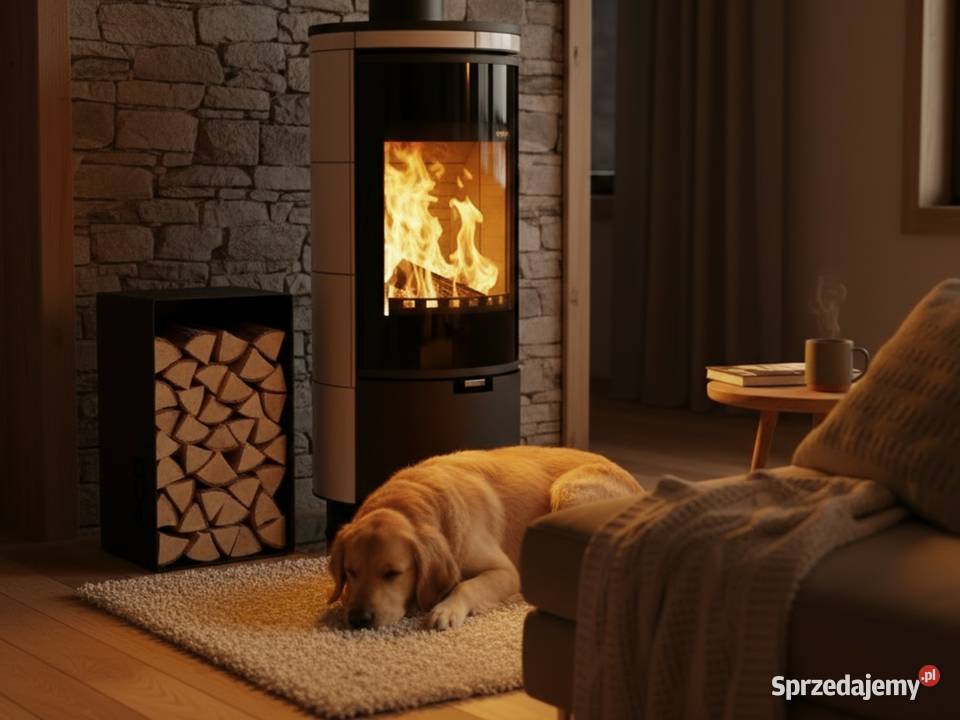 Piec piecyk kominek na drewno THORMA Andorra 7kw