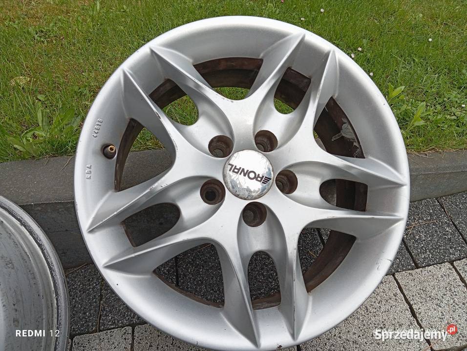 Sprzedam alufelgi VW 15 Ronal Samochodowe