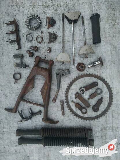 WSK wfm SHL Komar jawa mz Simson części zestaw Dąbie sprzedam