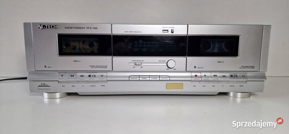 X4TECH TPS1000 TPS 1000 magnetofon casette deck Międzychód
