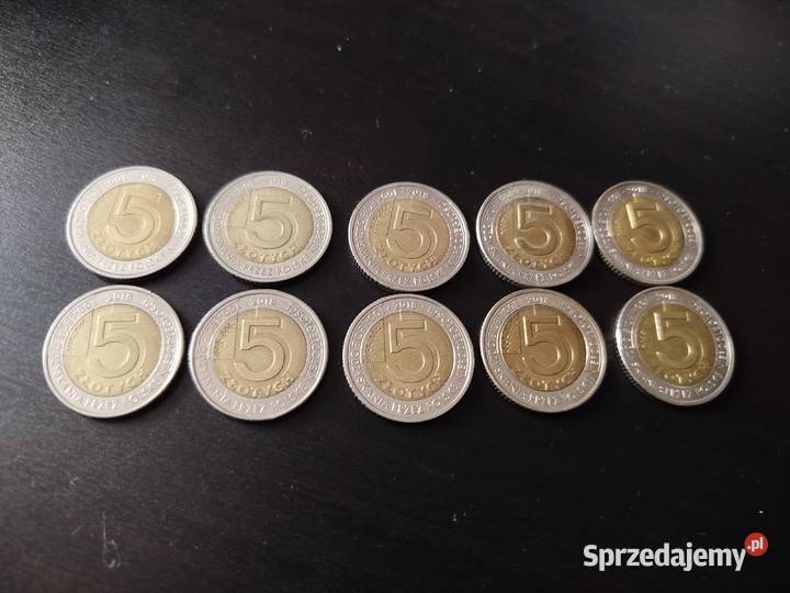 Moneta 5 100lecie Odzyskania Niepodległości 2018 Częstochowa