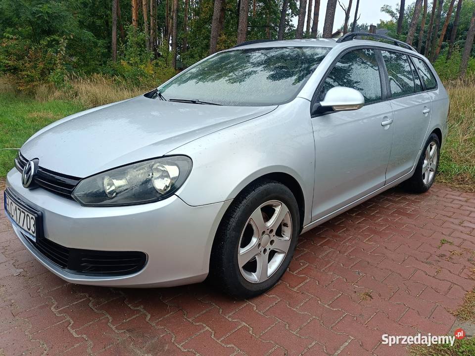 GOLF 6 Kombi srebrny łódzkie