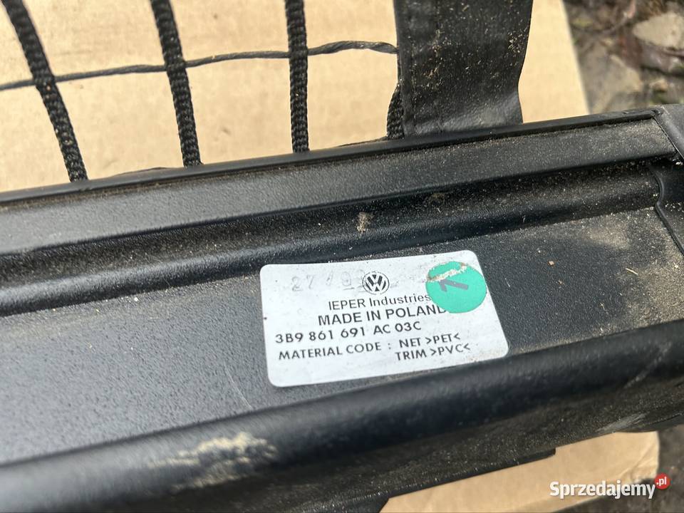Roleta kratka bagażnika Passat b5 kombi Motoryzacja Grudziądz