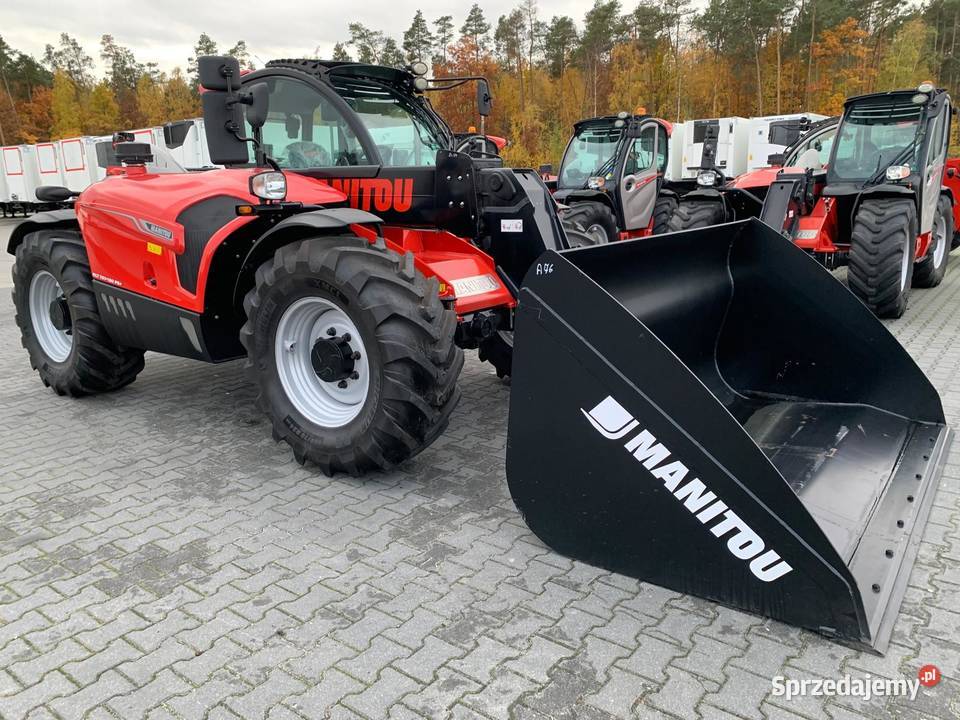 FABRYCZNIE NOWA Ładowarka teleskopowa Manitou Józefów sprzedam