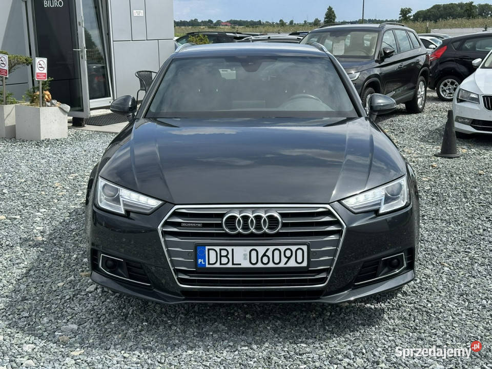 Audi A4 20 TDI 190 Quattro STronic 2018r SLine Zarejestrowany w Polsce