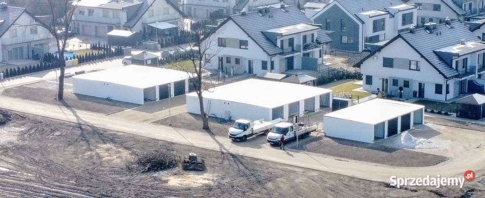 Garaze tynkowane BudGar PREMIUM Garaż tynkowany Katowice