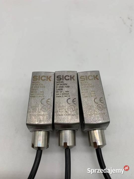 Sick WE4S3F3430V Photoelectric Sensor Dom i Ogród sprzedam