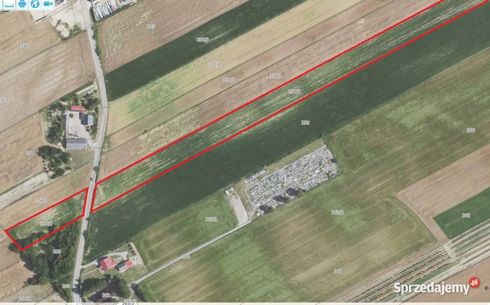 Sprzedam działki rolne 394ha StodołyWieś gm świętokrzyskie