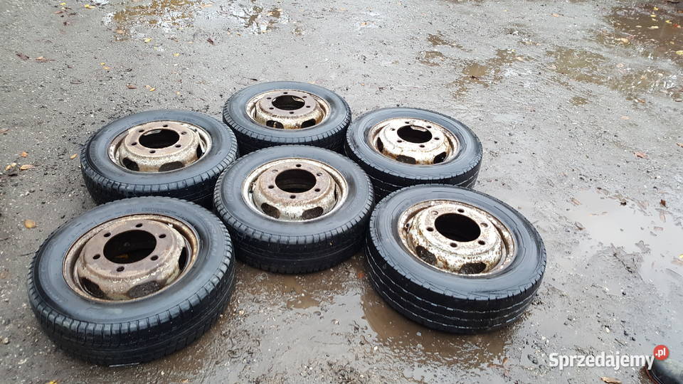 Komplet kół 6 bliżniak Volkswagen Lt Mercedes Gniewkowo