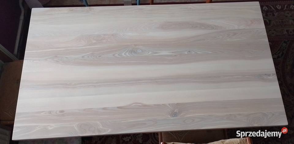 Stół loftowy industrialny jesionowy pokój 136cm Balin