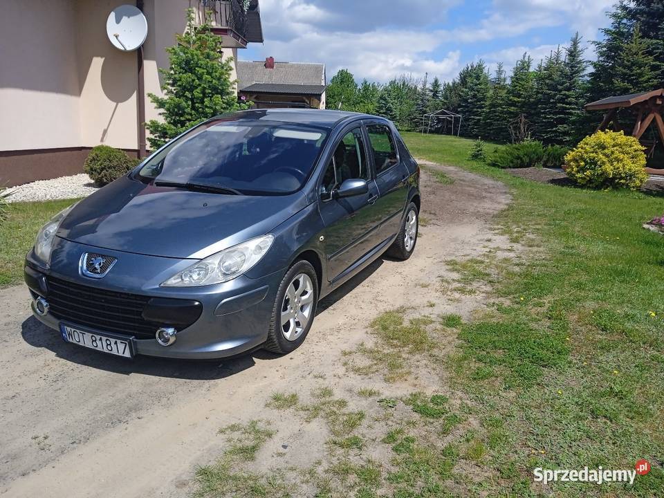 Peugeot 307 16 BenzynaKlimatyzacja210Prrzebieg CD 307 Łagów
