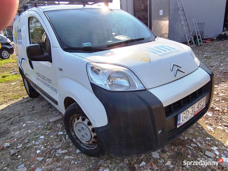 Citroen Nemo 14 HDI blaszak 2014 Citroën pomorskie Przejazdowo
