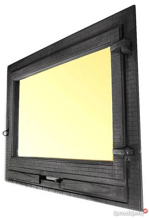 Drzwiczki żeliwne do kominka D1 kominkowe 71x51 Skawina