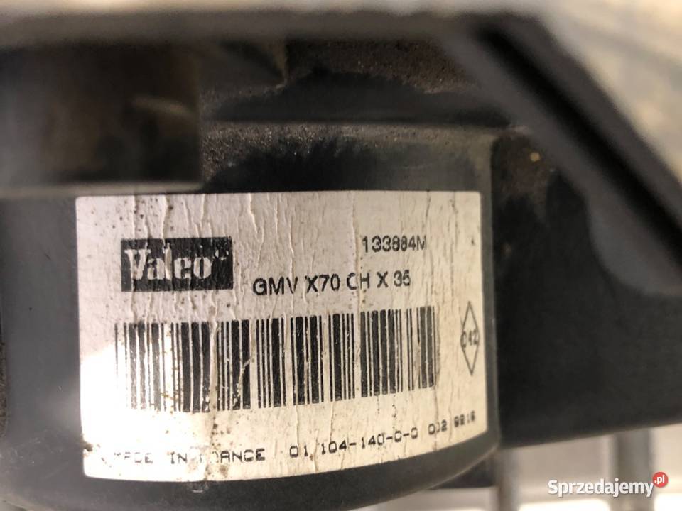 DMUCHAWA NAWIEWU RENAULT MASTER II 133884M