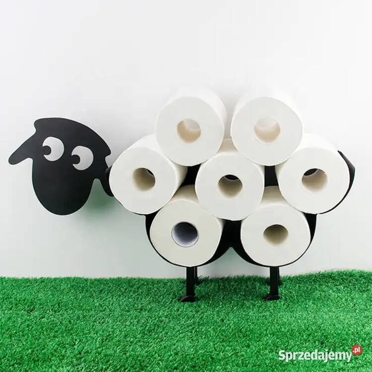 Stojak na papier toaletowy owca