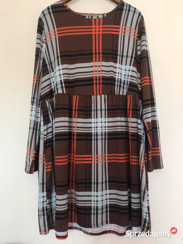 Sukienka w kratkę 4850 Hajnówka sprzedam