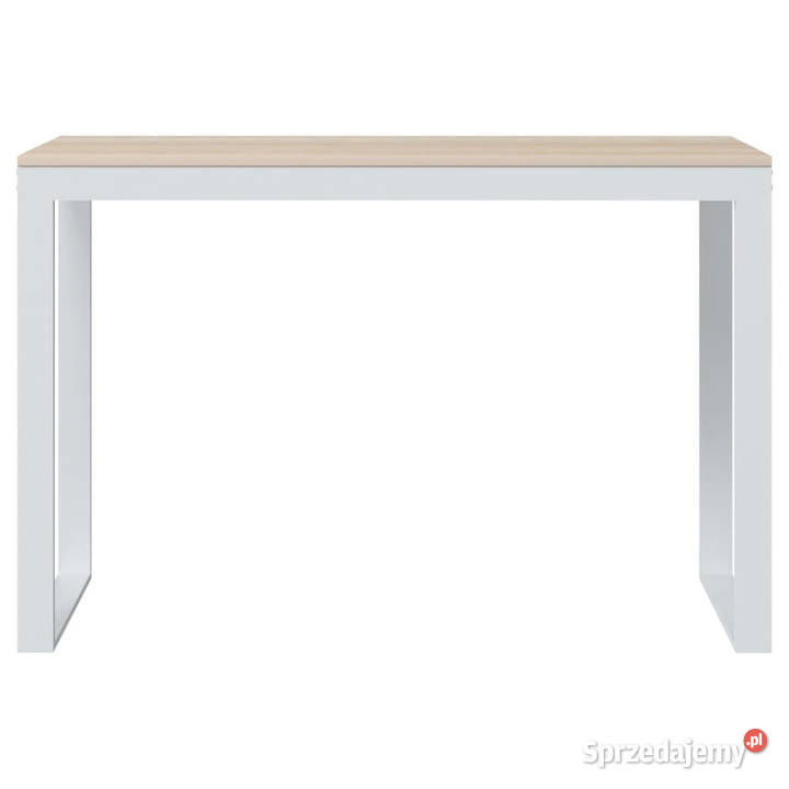 Biurko komputerowe białodębowe 110x60x73 płyta mazowieckie Warszawa
