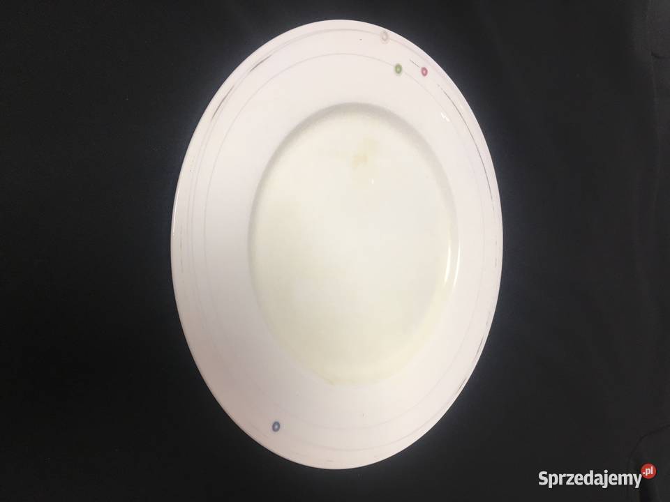 Stary duży talerz patera Gerlach Porcelana i szkło Kołobrzeg