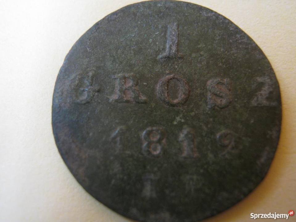 1 Grosz 1812 Księstwo Warszawskie małopolskie Kraków