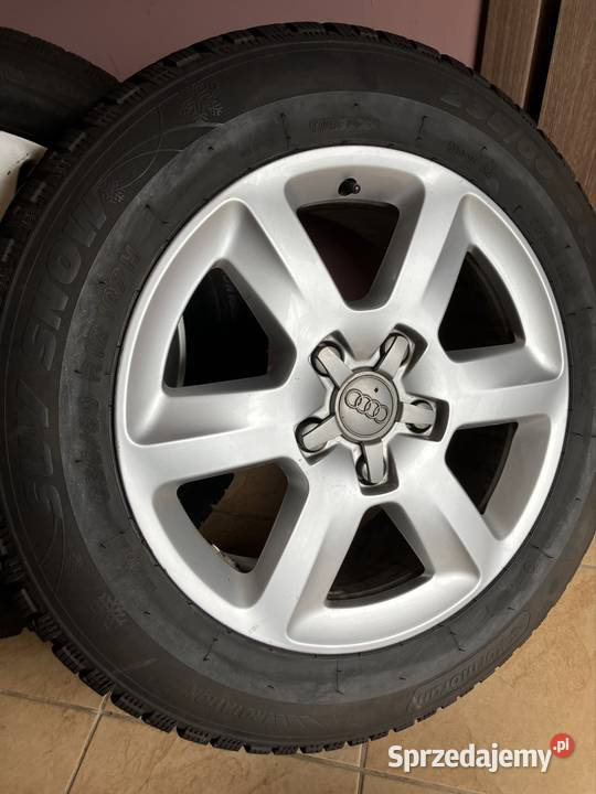 Komplet kół Audi Q7 felgi 18 opony zimowe 23560 Wólka Niedźwiedzka