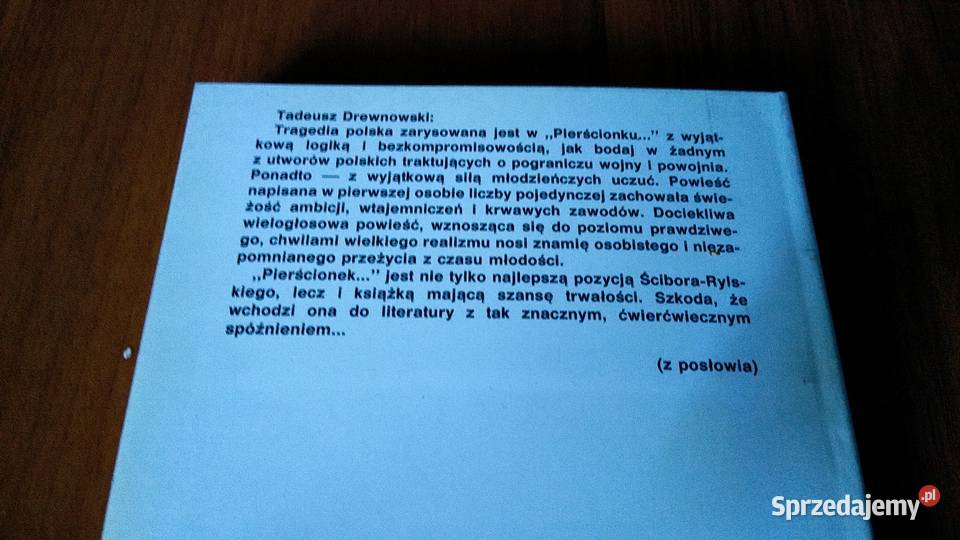 Pierścionek z końskiego włosia powieść Gdańsk