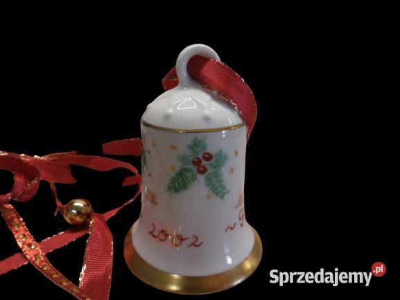 Dzwonek świąteczny porcelana Raszków