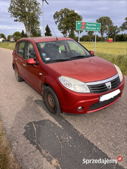 Dacia Sandero 14 GAZ KLIMA Gotowa do jazdy Pułtusk sprzedam