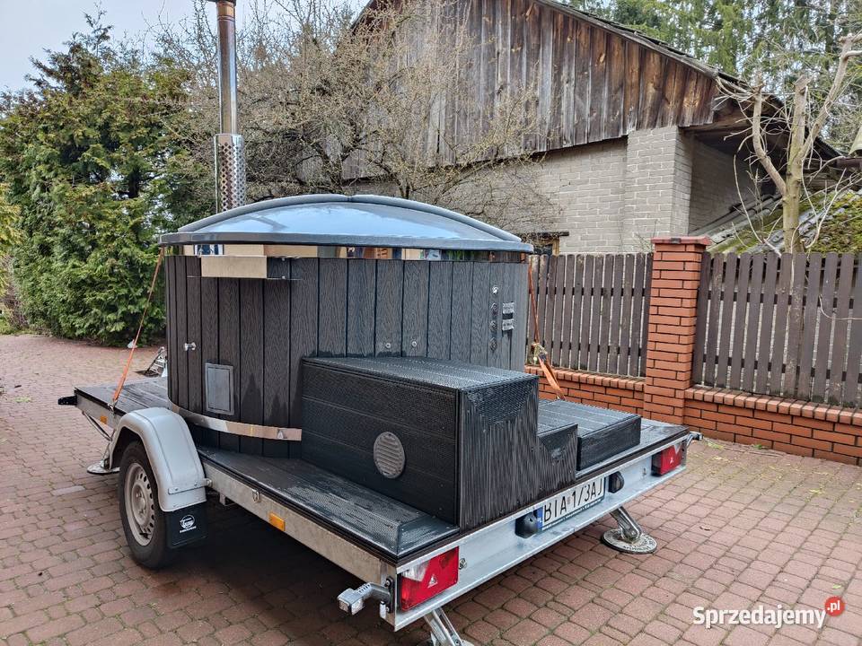 Mobilna balia bania jacuzzi ruska bania dowolne Biała Podlaska