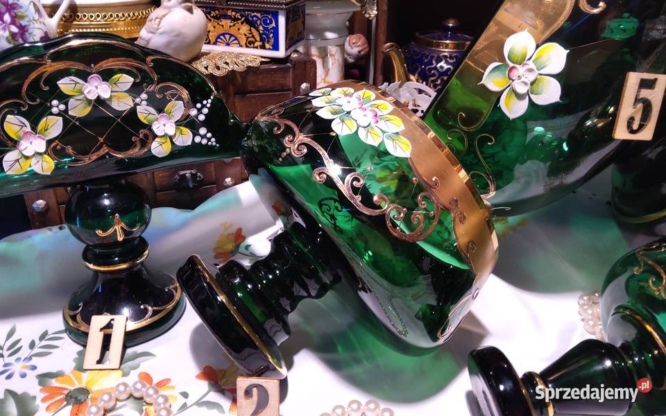 Bohemia CzehoSlovakia zestaw owocarek Poznań