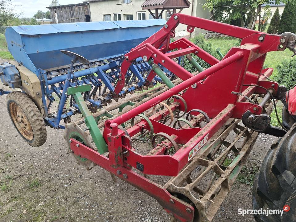 Agregat uprawowo siewny agromasz 27m nieuszkodzony Radzyń Podlaski