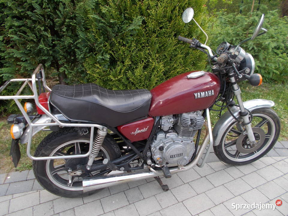 Yamaha XS 400 1979 na Cezet Jawa 350 Brzesko