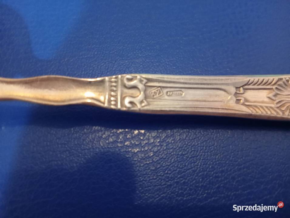 posrebrzane łyżki do zupy deserowe łyżeczki Brwinów